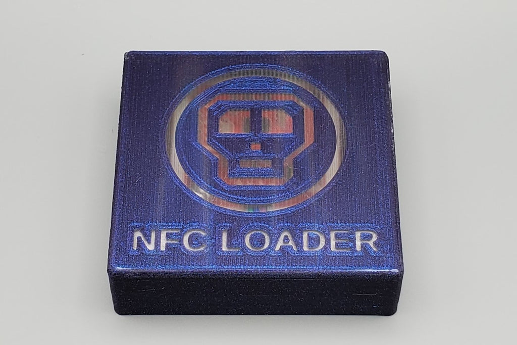 0ldSkull NFC reader, top front view