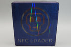0ldSkull NFC reader, top view showing holographic effect