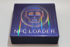 0ldSkull NFC reader, top front view showing holographic effect
