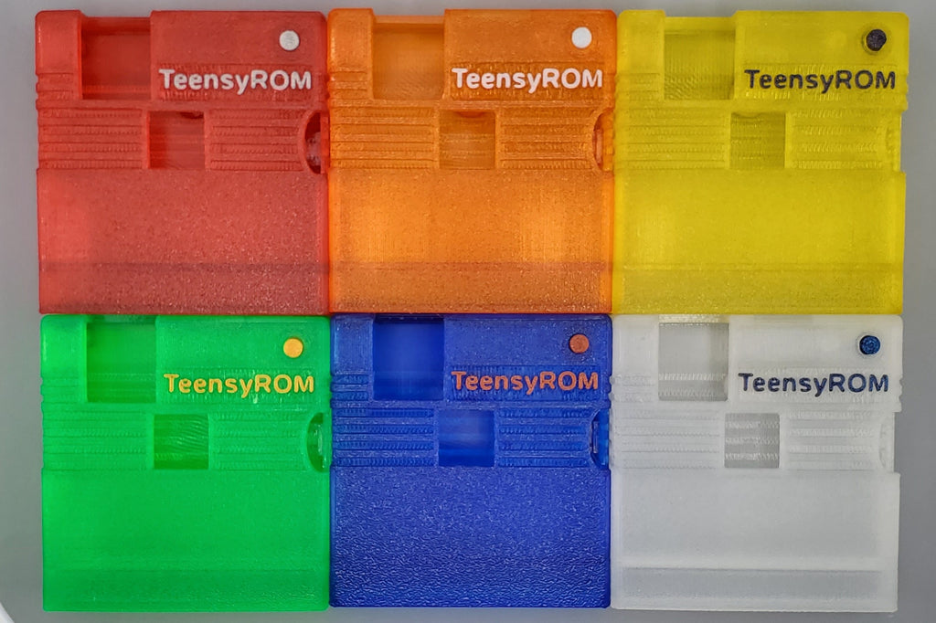 TeensyROM cartridge case, multiple varieties