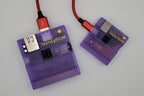 TappyROM NFC reader connected to TeensyROM cartridge