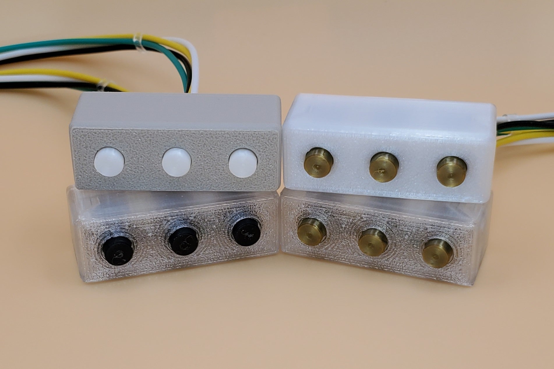 64C Ultimate utility buttons, all varieties